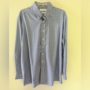 Checked Gold Label Roundtree & Yorke Men’s Dress Shirt